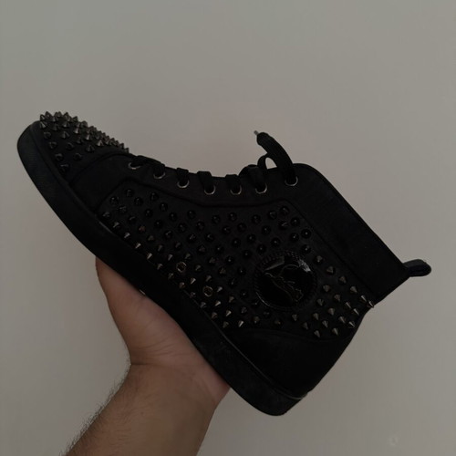 Christian Louboutin Louis Orlato flat spikes sneakers like new, size 45.5