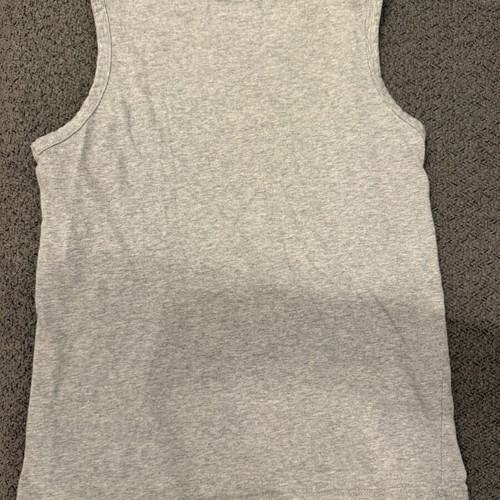 Benetton boys' sleeveless shirt size 140cm like new, grey