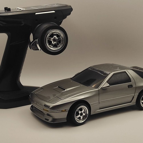 LDRC RC Drift 1:18 Mazda RX-7 with Gyroscope like new