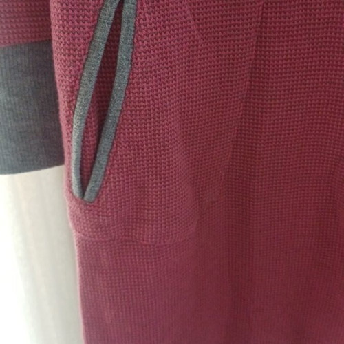 Attrattivo dress used, size large, pink and gray, autumn style