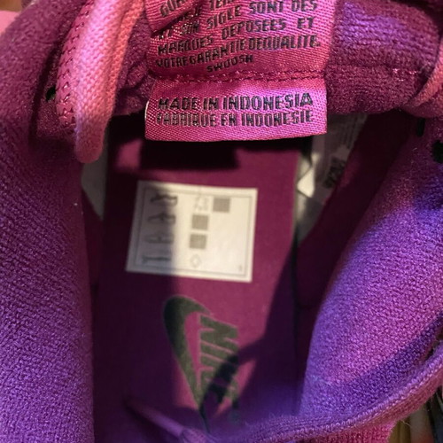 Nike Dunk low purple athletic shoes like new size 41