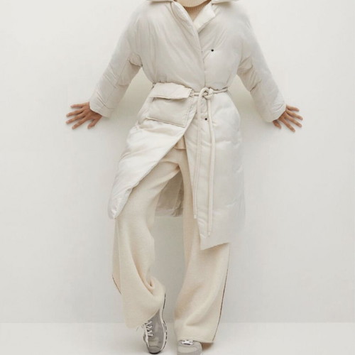 Mango Removable Bag Anorak women's winter jacket new, L-XL