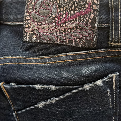 Edward Jeans Beverly skinny jeans used, dark blue, size 36