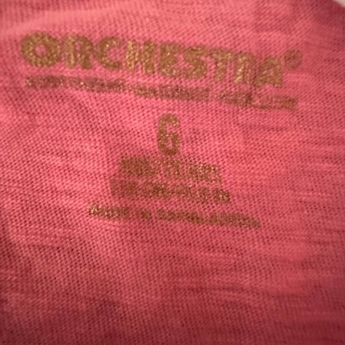 Orchestra & H&M girls' tops set like new, size 6 years