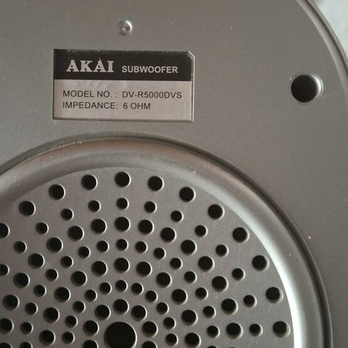 Akai home cinema used with DVD, CD, MP3, tuner