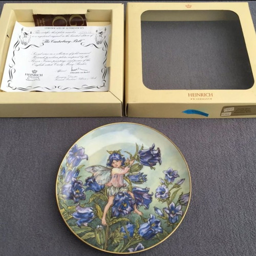 Bradex Villeroy & Boch Wall Plates "Flower Fairies" new, set of 6