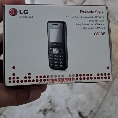 LG GS105 mobile phone, sealed box