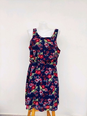 Floral dress No.44 like new, multicolored
