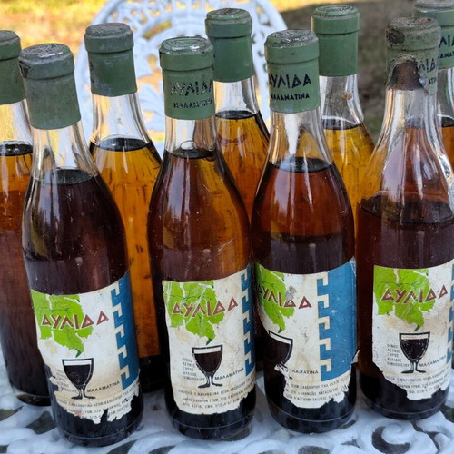 Avlida Vintage Dry Wine Malamatina, 1960s