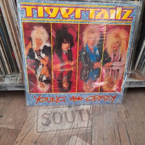 Tigertailz Young And Crazy LP vinyl sealed mint 1987