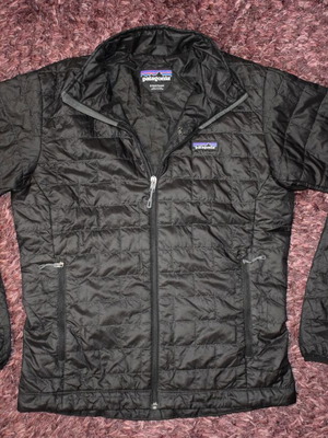 Patagonia Nano Puff men's jacket used, size S, black