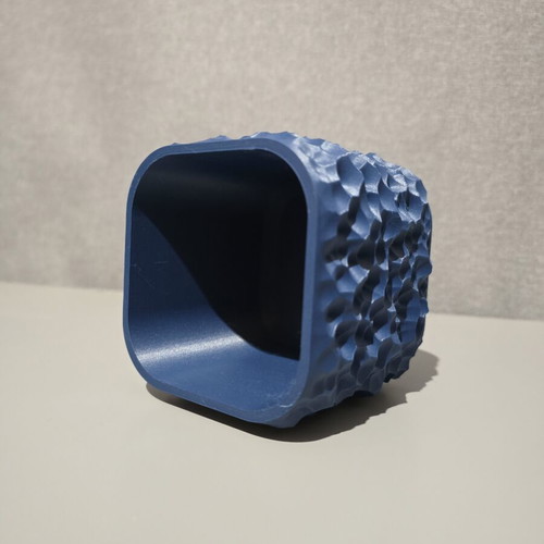 3D printed planter blue dark, like new