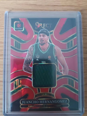 Juancho Hernangomez Patch /55 Panathinaikos Panini Select Euroleague 2025-26