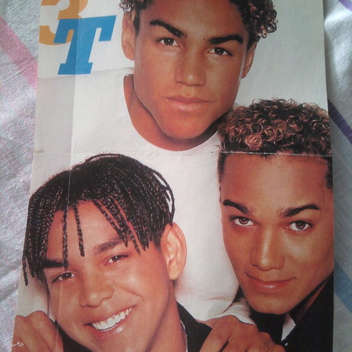 Melrose Place & 3T Jackson poster used, 29x20 cm
