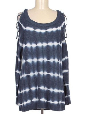 Torrid ανοιξιάτικο πουλόβερ με χιαστί δέσιμο στα μανίκια, σαν καινούργιο, size 1X