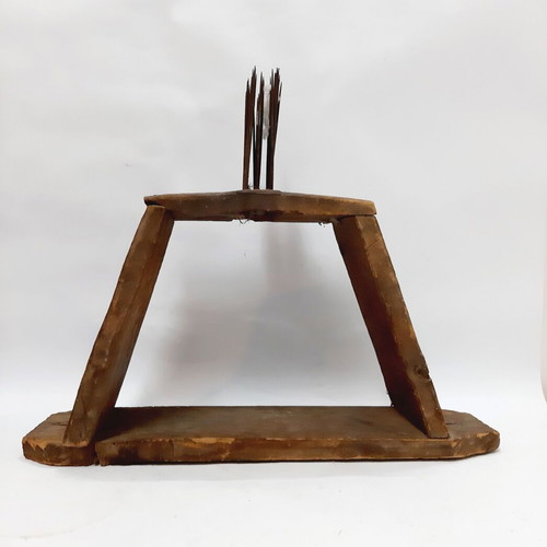 Antique Wool Picker Darak 19th Century Rustic Tool used