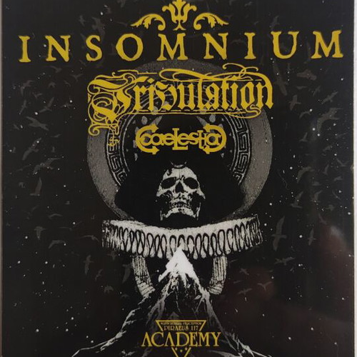Photopass Insomnium+Tribulation used, 25-3-2018