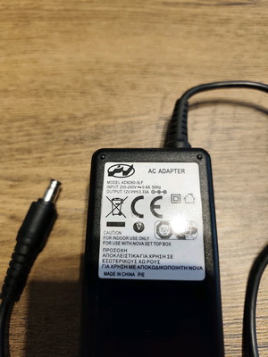 Μετασχηματιστής Nova 12 V μεταχειρισμένος, 3,33Α DC 12V