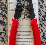 Telephone press for 6p phone plug, cutter and stripper, new