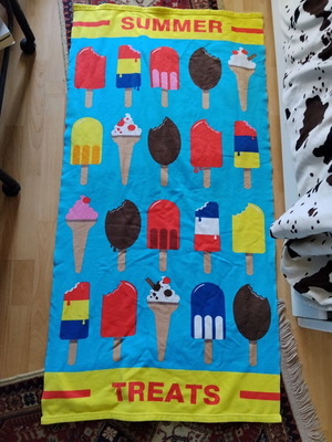 Πετσέτα παραλίας Summer Treats μικροΐνα