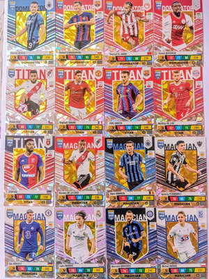 Κάρτες FIFA 365 2023 μεταχειρισμένες, συλλογή Giants, Rising, Titans, Magicians