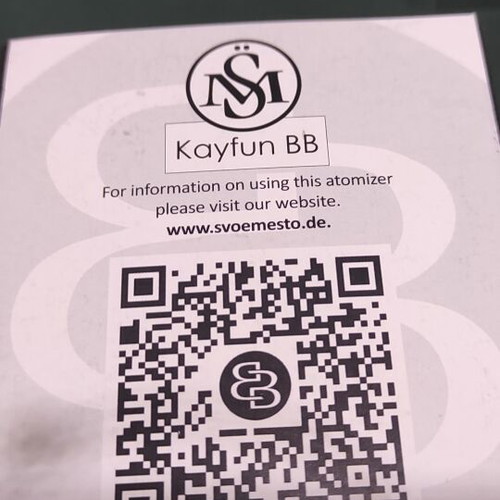 Kayfun BB RBA by SvoëMesto like new