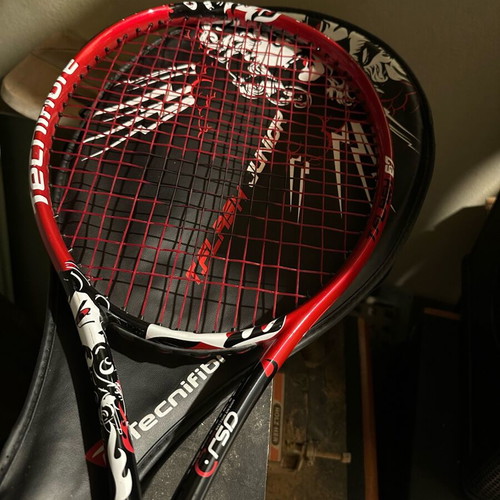 Tecnifibre TFlash 265 tennis racket like new with case