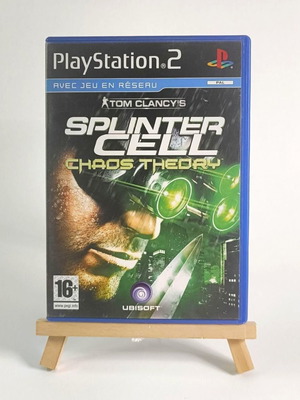 Splinter Cell Chaos Theory PS2 game used, complete French edition