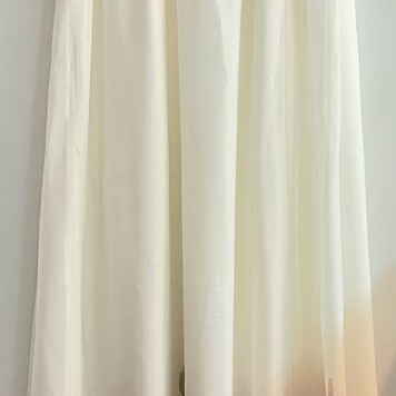 Maxi dress like new with sequins and handmade embroidery, multicolor, size S