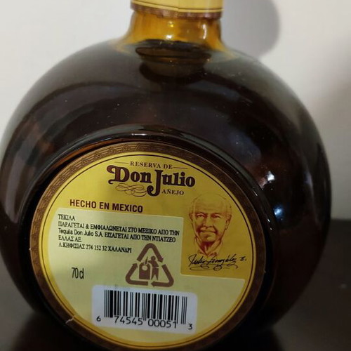 Don Julio Anejo 2006 collectible tequila sealed like new