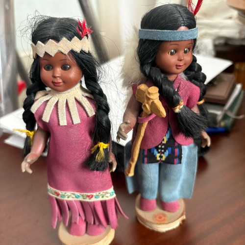 Decorative Indian Dolls Used