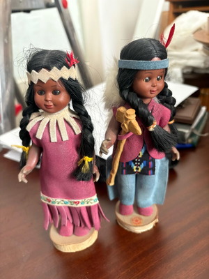 Decorative Indian Dolls Used