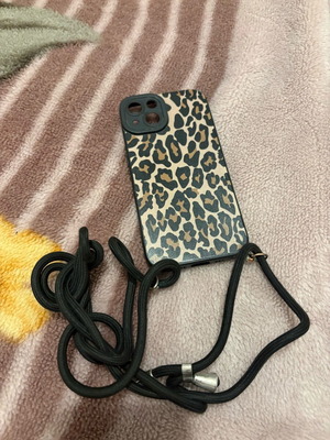 iPhone 14 case used with cord