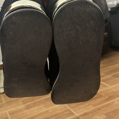 Renato Garini women's sneakers size 39 used, black