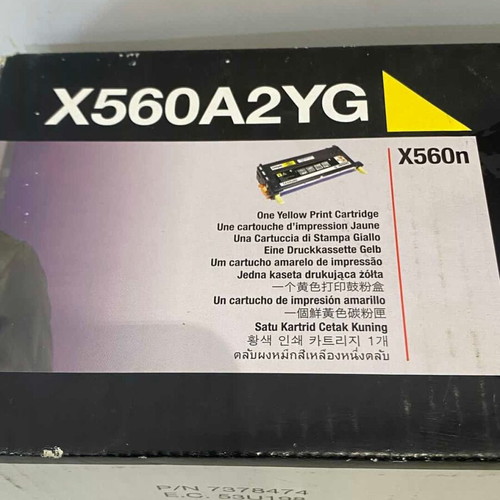 Lexmark X560A2YG printer ink new