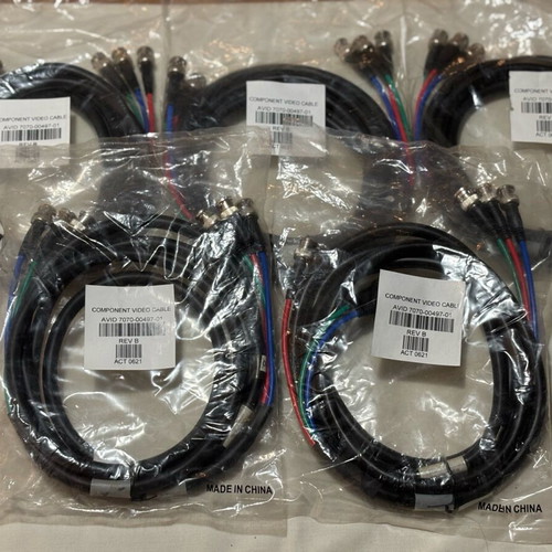 Component Video Cable new, BNC to RCA
