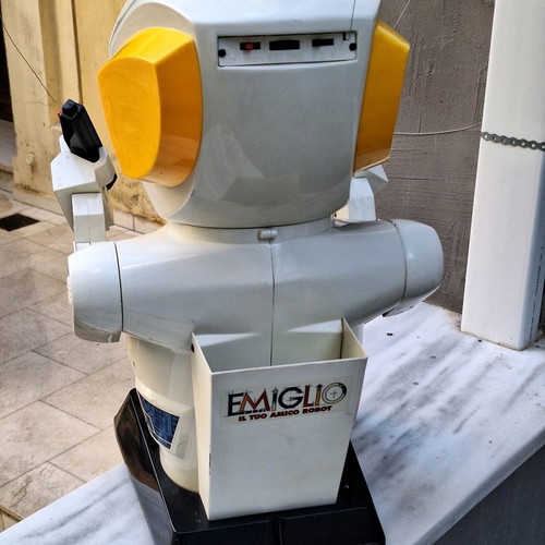 Vintage Emiglio RC Robot Toy 1990's Vision Giochi Preziosi fully functional