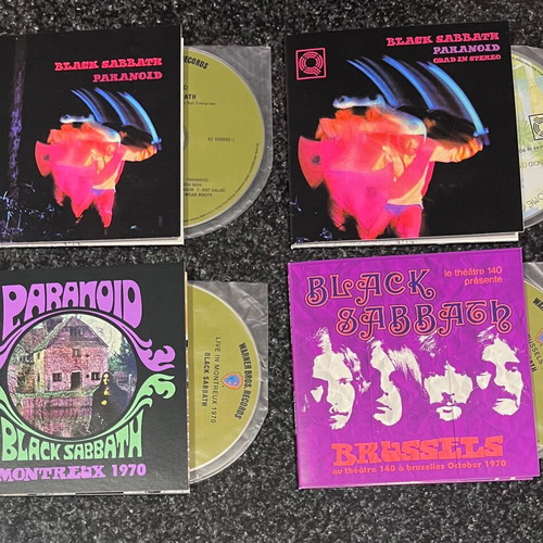 Black Sabbath Paranoid Super Deluxe box set limited edition like new