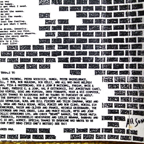Valhalla Real Life demo tape used, thrash/speed metal