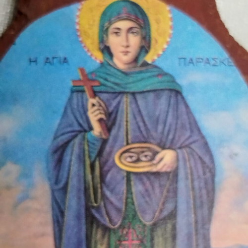 Saint Paraskevi Wooden Icon like new