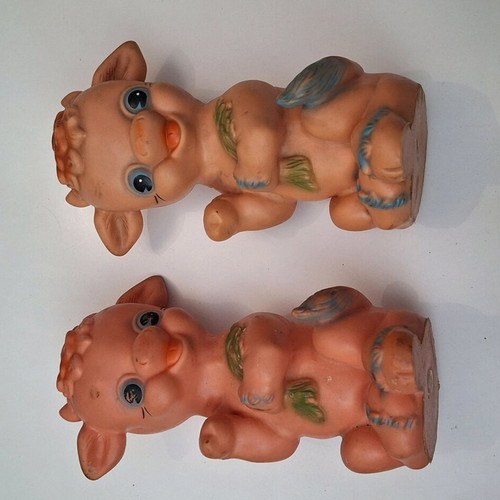 Large rubber calves 70s like new