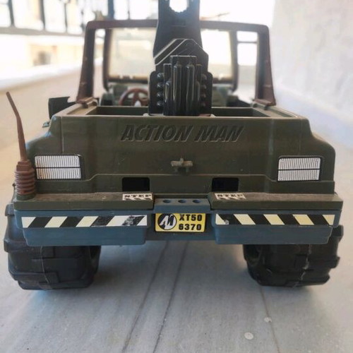 Action Man military jeep used, collectible