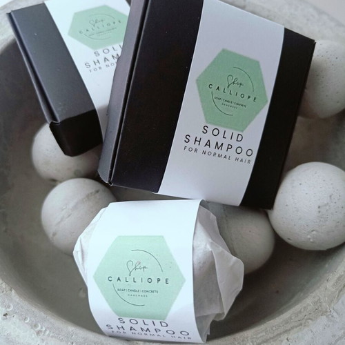 Solid shampoo for normal hair new 60g
