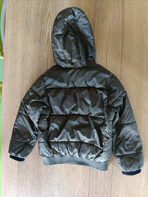 Zara boys jacket used, brown, size 122 cm for 7 years old