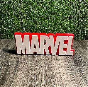3D printed Marvel διακοσμητικό logo