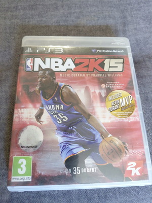NBA 2K15 PS3 game used, action shooting