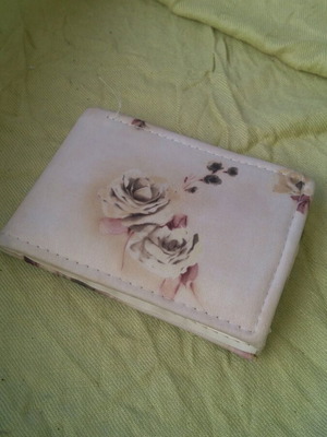 Wallet unused, 13x9cm