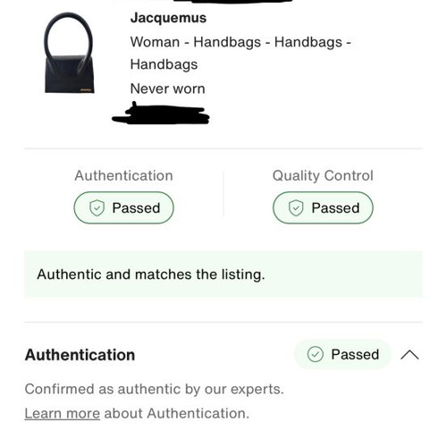 Jacquemus black structured handbag