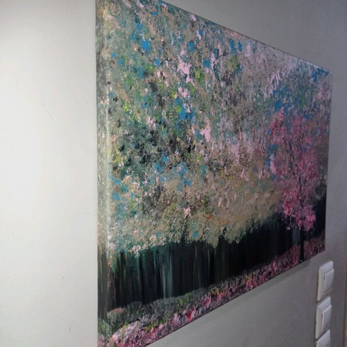 Original signed painting Amygdaliés new