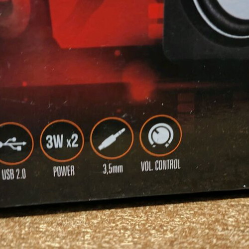 SBOX SP-02 speakers new